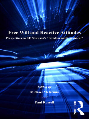 cover image of Free Will and Reactive Attitudes
